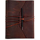 A4 notebook on rings made of genuine leather Crazy Horse, Notebooks, Moscow,  Фото №1