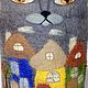 Грелка на чайник Кот домашний. Чехол на чайник. евгения жильцова. Ярмарка Мастеров.  Фото №5