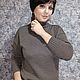 Dilara sweater (merino Italy). Sweaters. Оксана Акимова Вязание на заказ. My Livemaster. Фото №5