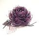 Order Brooch - handmade flower made of fabric BlackBerry Lotus. ms. Decorator. Livemaster. . Brooches Фото №3