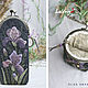 Japanese patchwork. Eyeglass case with clasp 'Favorite irises. Eyeglass case. Olga Abakumova. Lolenya (lolenya). My Livemaster. Фото №11
