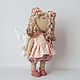 Девочка-мотылек 30 см текстильная интерьерная куколка, Интерьерная кукла, Липецк,  Фото №1