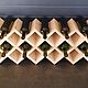 Shelf rack 'honeycomb' 20 cells. Shelves. Color Wood. My Livemaster. Фото №5