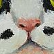  "Забавный котик Пуаро" картина маслом. Картины. Картины LanArt. Ярмарка Мастеров.  Фото №5