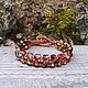 Bracelet made of woven glass beads, Braided bracelet, Moscow,  Фото №1