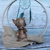 Куклы и игрушки handmade. Livemaster - original item Reborn Dolls: Smooth-haired Chihuahua.. Handmade.
