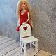 Wooden chair - furniture for dolls, Doll furniture, St. Petersburg,  Фото №1