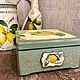 «Лимончики» кухонная утварь и Лейка. Кухонные наборы. 'Винтажный дворик' Амелина Лена (EAmeli). Ярмарка Мастеров.  Фото №4