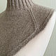 Манишка кашемировая "Теплый песок", 100% кашемир. Манишки. FAVORITE KNITWEAR (Наталья). Ярмарка Мастеров.  Фото №5