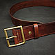 Strap leather, mod. Lend Lease Vintage 45 Amethyst. Straps. Labour. Online shopping on My Livemaster.  Фото №2