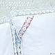 White satin underwear with lace. Bedding sets. flax&lace. My Livemaster. Фото №4