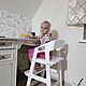 Растущий стульчик для детей с подлокотниками. Мебель для детской. Дмитрий Ложкин (когтеточки, домики) (kogtetochki-rus). Ярмарка Мастеров.  Фото №4
