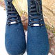 Заказать Эко сапожки Высокие. Eco Shoes by Julia Pizar. Ярмарка Мастеров. . Полусапоги Фото №3