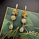 Classic earrings: with rutile quartz ' Golden placers'. Earrings. Jewelry just for You (G-Korchagina). My Livemaster. Фото №4