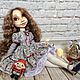 Текстильная кукла Мари и Щелкунчик. Интерьерная кукла. Zoya dolls (zoyaivanova). Ярмарка Мастеров.  Фото №5