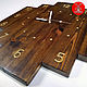  Часы деревянные. Часы классические. Faximile Wood Works. Ярмарка Мастеров.  Фото №4