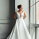 Wedding dress Tatiana, Satin wedding dress . Wedding dresses. ANLace studio. Online shopping on My Livemaster.  Фото №2