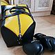 Sport road leather bag for a boxer or fitnesstrainer. Sports bag. Roshas-bag. My Livemaster. Фото №4