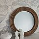 Interior mirror with jute. Z2. Mirror. ART OF SIBERIA. Online shopping on My Livemaster.  Фото №2