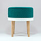 Заказать Пуф EMERALD (со съемным чехлом). Мастерская Elanska-Design. Ярмарка Мастеров. . Пуфы и пуфики Фото №3