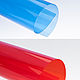 Прозрачный цветной пластик А3 листовой, 0.18 мм/0,2 мм, ПВХ, Элементы для скрапбукинга, Рыбинск,  Фото №1