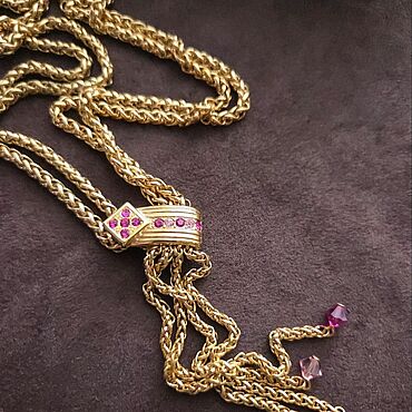 Винтаж ручной работы. Ярмарка Мастеров - ручная работа Винтаж: Колье Camrose & Kross, как у Жаклин Кеннеди, винтаж США. Handmade.