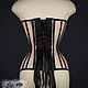 Прозрачный бельевой корсет с контрастными рельефами. Корсеты. Shi Corset (Анна). Ярмарка Мастеров.  Фото №5