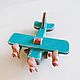 Wooden toys Airplane and Truck. Military miniature. alinadecor (alinadecor). My Livemaster. Фото №4