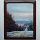 Oil painting 'Quiet winter morning' prints. Pictures. Zhanne Shepetova. Online shopping on My Livemaster.  Фото №2