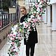 Гирлянда из искусственных цветов для декора салона красоты. Композиции. El flor : флористика и декор (Svetok26). Ярмарка Мастеров.  Фото №5