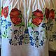 Women's blouse embroidered 'Summer flowers' ZHR4-007. Blouses. babushkin-komod. Online shopping on My Livemaster.  Фото №2