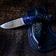 Hunting knife 'Boar' ZDI-1016 (stainless steel Damascus). Knives. zlathunter. My Livemaster. Фото №4