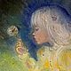 Ангел легкости и чистоты. Картины. Ольга (Luck08). Интернет-магазин Ярмарка Мастеров.  Фото №2