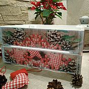 Для дома и интерьера handmade. Livemaster - original item Storage box,Christmas box. Handmade.