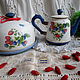 Summer berries interior a teapot. Utensils. Things history. My Livemaster. Фото №6