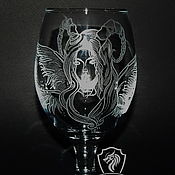 Посуда handmade. Livemaster - original item Temptress. Beer glass. Handmade.