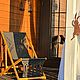Шезлонг складной макраме, Лежаки и шезлонги садовые, Старая Русса,  Фото №1