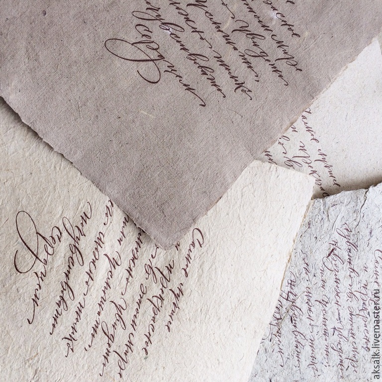 Бумага для каллиграфии