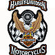 Biker stripe on the back of the eagle Harley-Davidson . Patches. shevronarmy. Online shopping on My Livemaster.  Фото №2