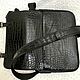Order Men's shoulder bag, made of genuine crocodile leather. SHOES&BAGS. Livemaster. . Men\'s bag Фото №3
