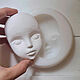 Order Doll face mold (silicone). Dolls by Margaret. Livemaster. . Molds for making flowers Фото №3