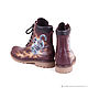 Set of leather backpack and boots 'Pleasant dreams'. Boots. Pelle Volare. My Livemaster. Фото №6
