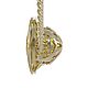 Golden cross-hemisphere pendant with diamonds. Pendant. Jewelry Laboratory Alter Ego. My Livemaster. Фото №4