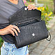 Women's Python leather clutch bag. Clutches. exotiqpython. My Livemaster. Фото №5