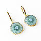 Mint large earrings, earrings with solar quartz 'Mint'. Earrings. Irina Moro. Online shopping on My Livemaster.  Фото №2