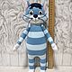 Заказать Кот полосатый Матрос. Наталья Макарова (Wool magic). Ярмарка Мастеров. . Игрушки Фото №3