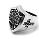 Кольцо из серебра Shield Cross ARR37-01, Кольца, Москва,  Фото №1