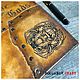 Leather notebook ' Chronicles of the Scandinavian Gods''. Diaries. Art masterskaya. Online shopping on My Livemaster.  Фото №2