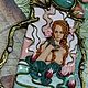 Заказать Колье "Нимфея". 'Приручая сны' - скульптурная миниатюра (priruchaya-sny). Ярмарка Мастеров. . Колье Фото №3
