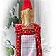 Interior doll 'Christmas girl'. Tilda Toys. Amelidolls (amelidolls). Online shopping on My Livemaster.  Фото №2